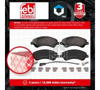 Febi Bilstein 16673 Disc Brake Brake Pad Set Fits Ford Transit Tourneo 2.2 TDCi