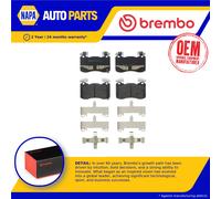 Brake Pads Set fits GENESIS G70 2.2D Front 2021 on D4HC Brembo Quality New