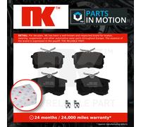Brake Pads Set fits HONDA ACCORD CG8, CH6 1.8 Rear 98 to 02 NK 43022S1AE02 New