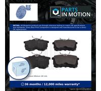 Genuine Blue Print Brake Pads (Rear) (R90) fits Honda 43022S1AE02