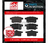 FEBI BILSTEIN 16766 Brake pad set