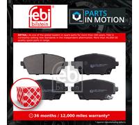Febi Bilstein 16389 Disc Brake Brake Pad Set Fits Honda Accord 1.6 i 1.8 i 2.0 i