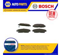 Brake Pads Set fits HONDA CIVIC FB, Mk8 1.6 Front 05 to 13 R16A1 Genuine Bosch