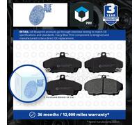 Brake Pad set ADH24260 by Blue Print Front Axle - Single set