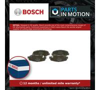 Bosch BP947 - Brake Pads Car Front Axle - Bosch Quality - Reduced Noise and Dust - ECE-R90 Certified - Copper-Free - 1 Set of 4 Pads