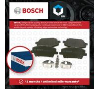 Brake Pads Set fits HONDA CIVIC Mk8 1.8 Front 05 to 11 R18A2 Bosch 45022SMGE00