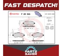 Brake Pads Set fits HONDA CR-V 2.0 Front 2006 on Brembo 45022SWWG00 45022SWWG01