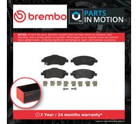 Brake Pads Set fits HONDA CR-V Mk3 RE6 2.2D Front 2007 on Brembo 45022SWWG00 New