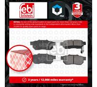 FEBI BILSTEIN 116279 Brake pad set