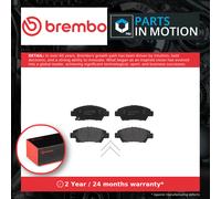 Brake Pads Set fits HONDA JAZZ Mk3 1.4 Front 2008 on L13Z1 Brembo 45022SNCE00
