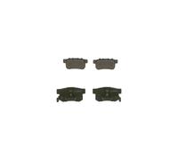 Brake Pads Set fits HONDA STREAM RN1 1.7 Rear 01 to 06 Bosch 43022SJFE00 Quality