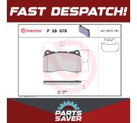 Brake Pads Set fits HYUNDAI GENESIS 3.8 Front 2012 on G6DJ Brembo 581012MA10 New