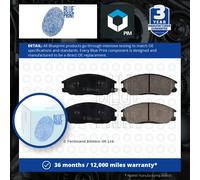 Brake Pad set ADG04231 by Blue Print Front Axle - Single set