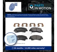 Blueprint ADG042158 Disc Brake Brake Pad Set Front Braking Fits Hyundai i10