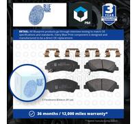Blueprint ADG042158 Disc Brake Brake Pad Set Front Braking Fits Hyundai i10