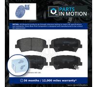 ADL ADG042137 BRAKE PAD SET DISC BRAKE Front