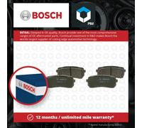 Brake Pads Set fits HYUNDAI i800 TQ 2.5D Rear 08 to 21 D4CB Bosch 583023JA00 New