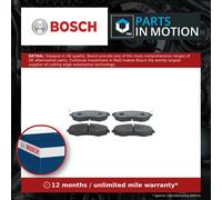 Brake Pads Set fits HYUNDAI MATRIX FC Front 1.6 1.8 1.5D 01 to 02 Genuine Bosch