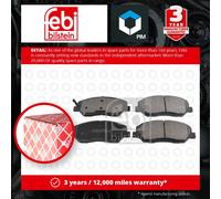 FEBI BILSTEIN 16667 Brake Pad Set, disc brake for HYUNDAI,KIA