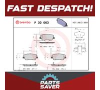 Brembo Brake Pads Rear With Anti-Squeak Plate Fits Hyundai Genesis Kia Ssangyong