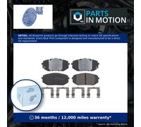 Blue Print Brake Pad Set ADBP420113 Front Disc Brake Fits Hyundai & Kia