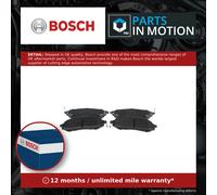 Brake pads 0 986 494 295 BOSCH for NISSAN INFINITI RENAULT