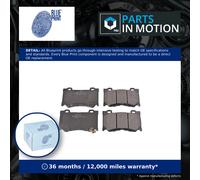 Brake pads Front Axle ADN142148 BLUE PRINT for NISSAN INFINITI