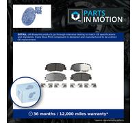 Brake Pads Set fits ISUZU D-MAX Mk3 1.9D Front 2019 on Blue Print 8975056800 New