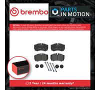 Brake Pads Set fits IVECO DAILY 2.3D Rear 2002 on Brembo 2991667 42470841 New