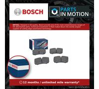 Bosch Brake Pad Set 0 986 424 750 - Rear - Fits Iveco Daily