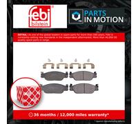 Febi Bilstein Disc Brake Pad Set 116088 - Fits Jaguar S-Type X200 Front