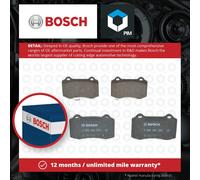 4x BOSCH 0 986 494 393 Brake Pad Set Front Fits Peugeot 208 1.5 BlueHDI 100