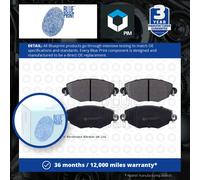 Brake Pads Set fits FORD MONDEO Mk3 2.0 Front 00 to 07 Blue Print 1121894 New