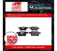 Brake Pads Set fits JAGUAR XE X760 2.0 Front 2015 on J9D1118 T2H16147 T2H21043