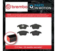 Brake Pads Set fits JAGUAR XF X250 2.7D Front 08 to 15 7G(AJTDV6) Brembo Quality