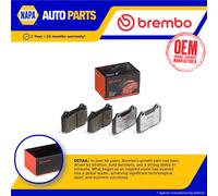Brake Pads Set fits JAGUAR XJ X308 3.2 Rear 97 to 03 AJ32 Brembo 02C2C24016 New