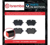 Brake Pads Set fits JAGUAR XJ X351 3.0 Rear 2011 on Brembo C2D40929 C2D49906 New