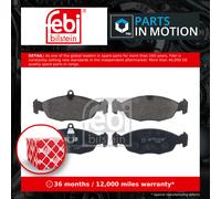 FEBI BILSTEIN 116082 Brake pad set