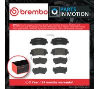 Brake Pads Set fits JEEP CHEROKEE KL 2.0 Front 2018 on EC1 Brembo 00K68225170AA