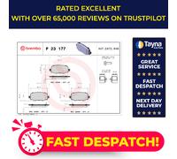 Brake Pads Set fits JEEP COMPASS MP 1.3 Rear 2020 on Brembo 00K68263132AA New