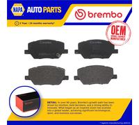 Brake Pads Set fits JEEP COMPASS MP 1.6D Front 2017 on Brembo 00K68267915AA New