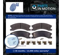 Brake Pads Set fits JEEP GRAND CHEROKEE Mk2 4.7 Front 99 to 05 Blue Print New
