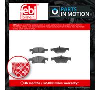 FEBI BILSTEIN 116311 Brake pad set