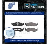 Brake Pads Set fits JEEP GRAND CHEROKEE ZJ 5.2 Front 92 to 99 ELF Blue Print New