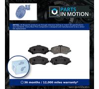 Blue Print Brake Pads Set ADA104213 - Front for Jeep Wrangler Mk3 3.8 (2007 on)