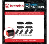 Brake Pads Set fits JEEP WRANGLER Mk3 3.8 Rear 2007 on EGT Brembo 00K68003776AA