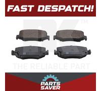 Brake Pads Set fits JEEP COMPASS MK49 2.4 Rear 2007 on NK 68003776AA V2013776AA