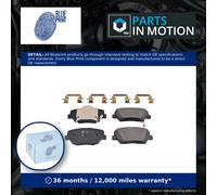 BLUE PRINT ADG042187 Brake pad set