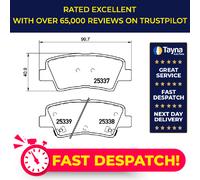 Brake Pads Set fits KIA CEED 1.4 Rear 2018 on Brembo 58302A4B60 58302A7B31 New