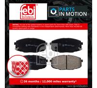 FEBI BILSTEIN 170119 Brake pad set